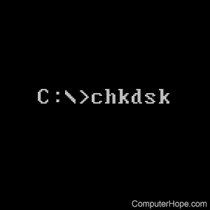 chkdsk command