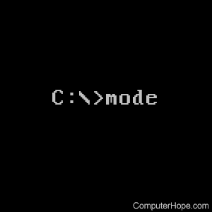 mode command