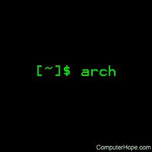 arch command