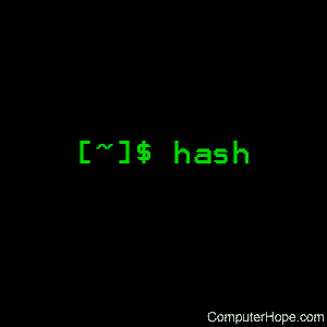 hash command