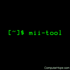 mii-tool command