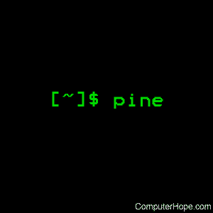 pine command