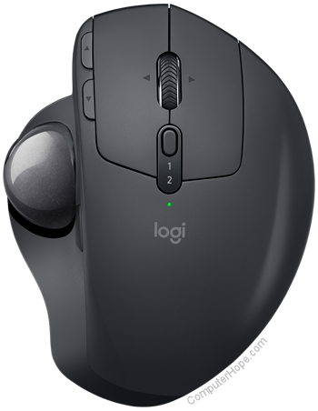 Logitech Cordless Trackman Optical Trackball mouse