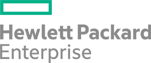 HPE or Hewlett Packard Enterprise company logo