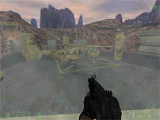 Half-Life: Opposing Force outside environment