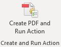 Excel Acrobat create and run action