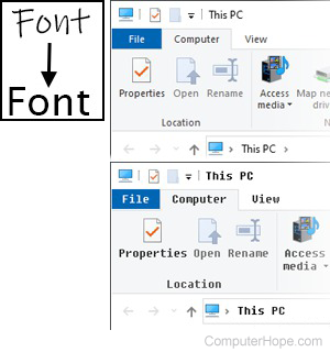 Change the default Windows UI font.