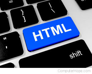 Fictional HTML keyboard key in place of Enter key.