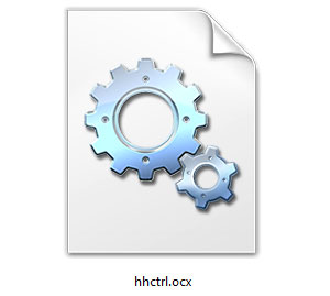 Windows shortcut to a hhctrl.ocx file.
