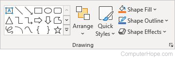 PowerPoint home drawing
