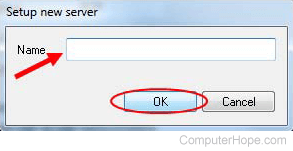 Ventrilo Server Name