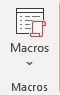 Excel view macros