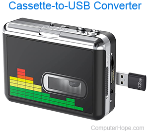 Cassette-to-USB Converter.