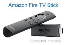 Amazon Fire TV Stick.