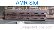 AMR or Audio/Modem Riser slot