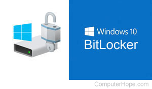 Windows 10 BitLocker logo