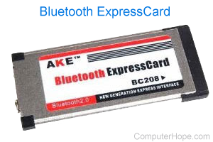 Bluetooth ExpressCard
