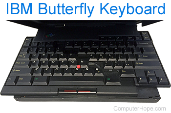 IBM ThinkPad butterfly keyboard