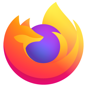 Mozilla Firefox logo.