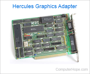Hercules Graphics Adapter