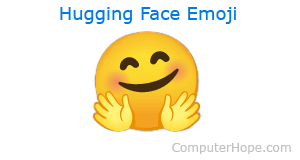 Hugging Face emoji