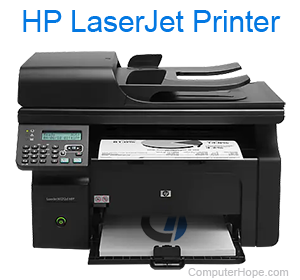 HP (Hewlett-Packard) LaserJet printer