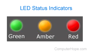 LED status lights