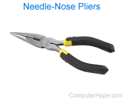 Needle-nose pliers