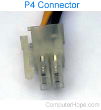 P4 power connector