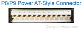 P8 / P9 power AT style connector