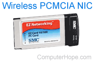 PCMCIA card example