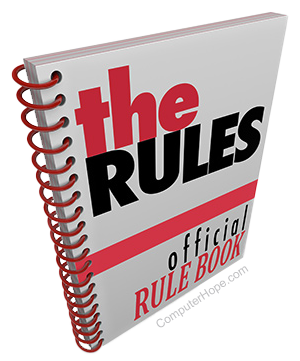 Illustrated rule book