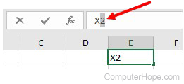 Highlight characters to create superscript in Microsoft Excel