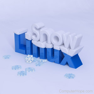 Snowlinux logo