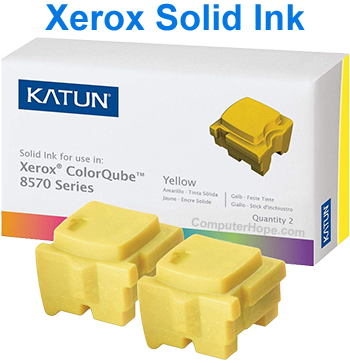 Katun solid ink for Xerox solid-ink printers.