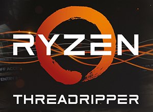 Logo: AMD Threadripper.