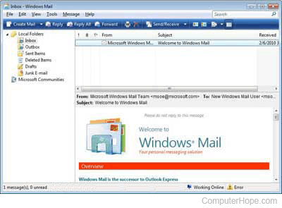 Microsoft Windows Mail
