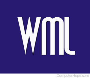 WML in white lettering on navy blue background.