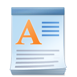 Microsoft WordPad logo