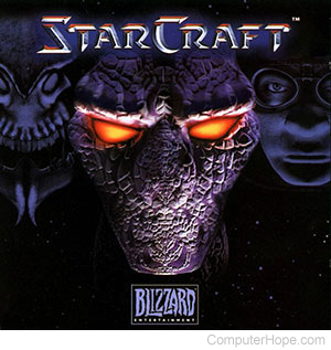 StarCraft game box cover art.