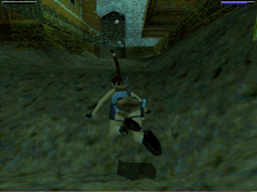 Tomb Raider 2 of Lara Croft under water