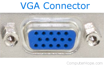VGA connector