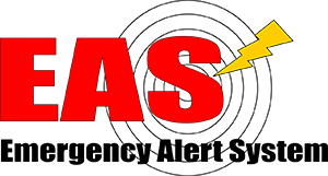 EAS or emergency alert system logo