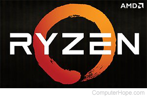 Logo: AMD Ryzen.