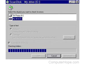 Microsoft Windows scandisk