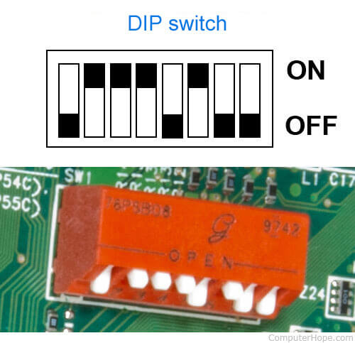 Computer DIP switch