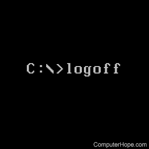 logoff command