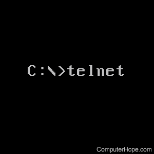 telnet command