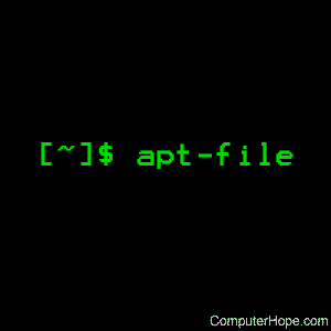 apt-file command