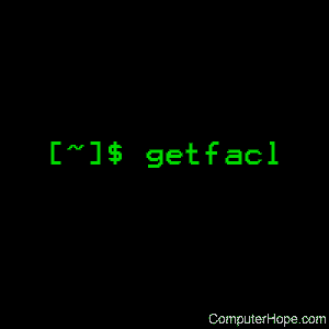 getfacl command